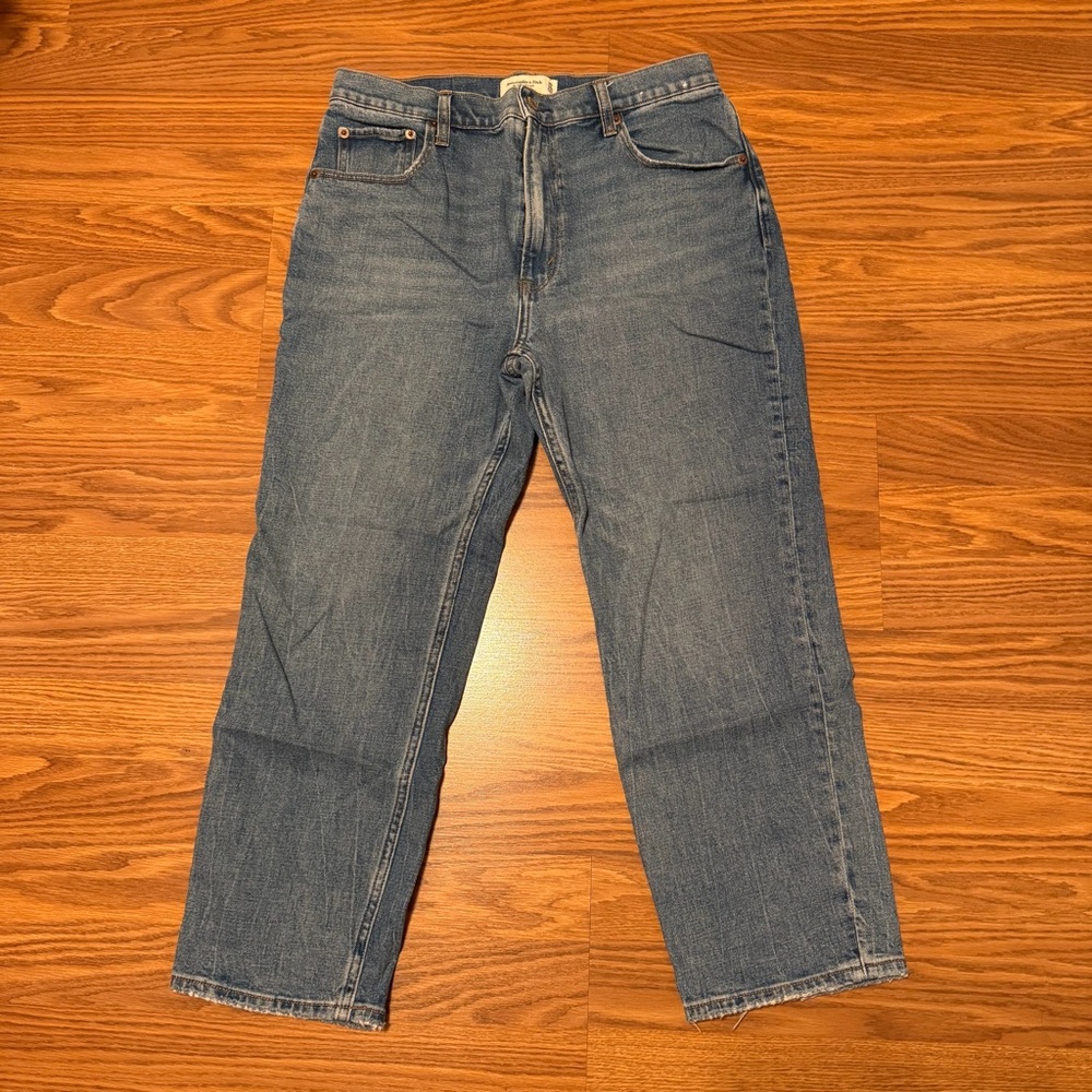 Abercrombie & Fitch Straight Blue Jeans